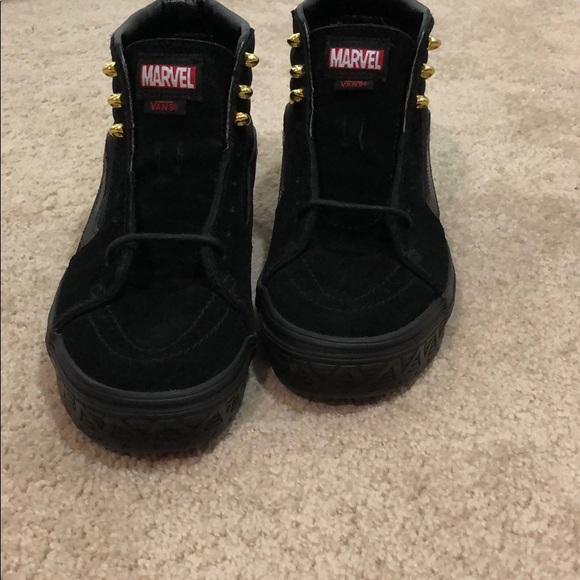 black panther vans shoes